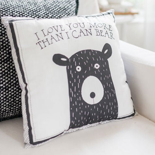Little Black Bear Decorative Pillow - New Arrivals Inc