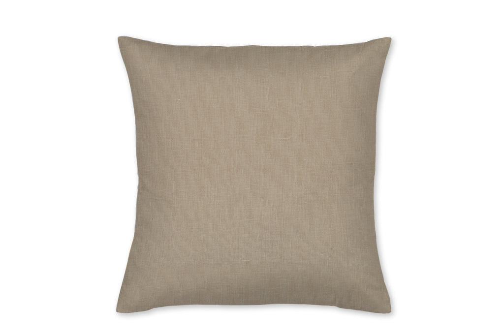 Natural Linen Throw Pillow