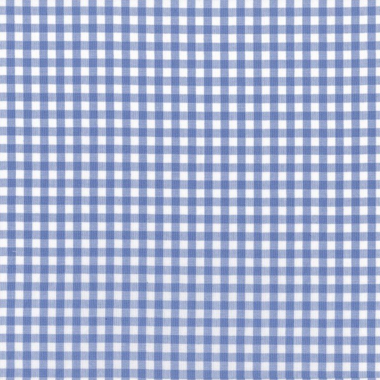 Periwinkle Blue Gingham Swatch - New Arrivals Inc