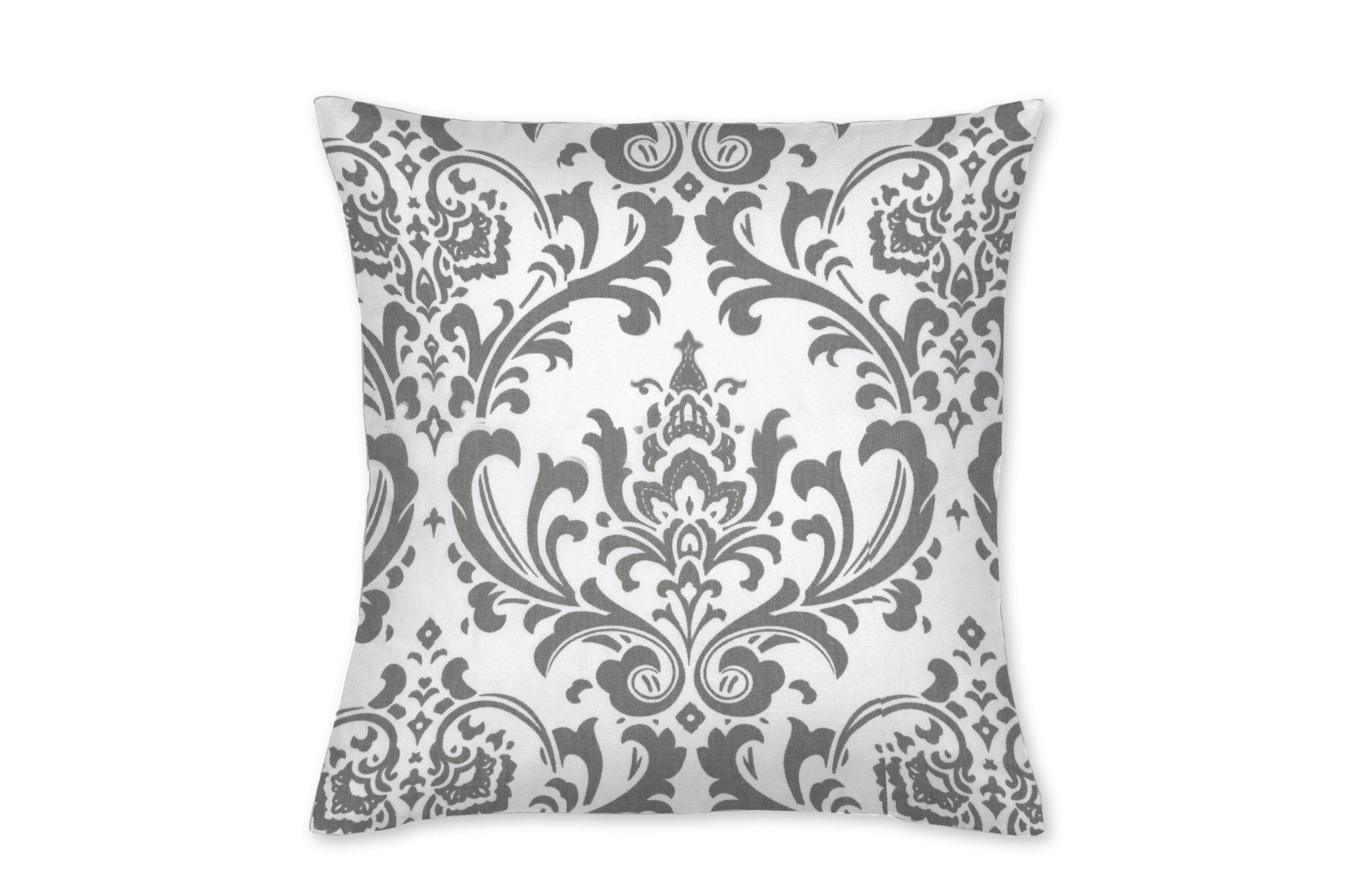 Pink and Gray Traditions Throw Pillow - New Arrivals Inc