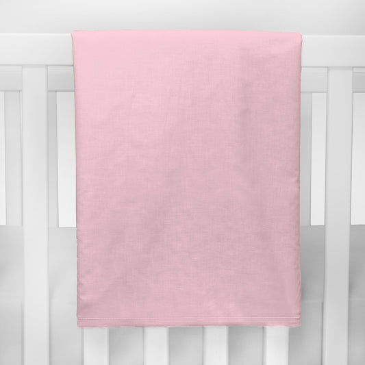 Pink and White Crib Blanket - New Arrivals Inc
