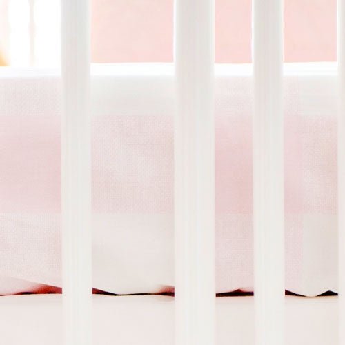 Pink Buffalo Check Crib Sheet - New Arrivals Inc
