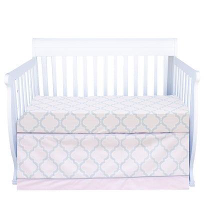 Pink Medallion 13 Piece Crib Bedding Set - New Arrivals Inc