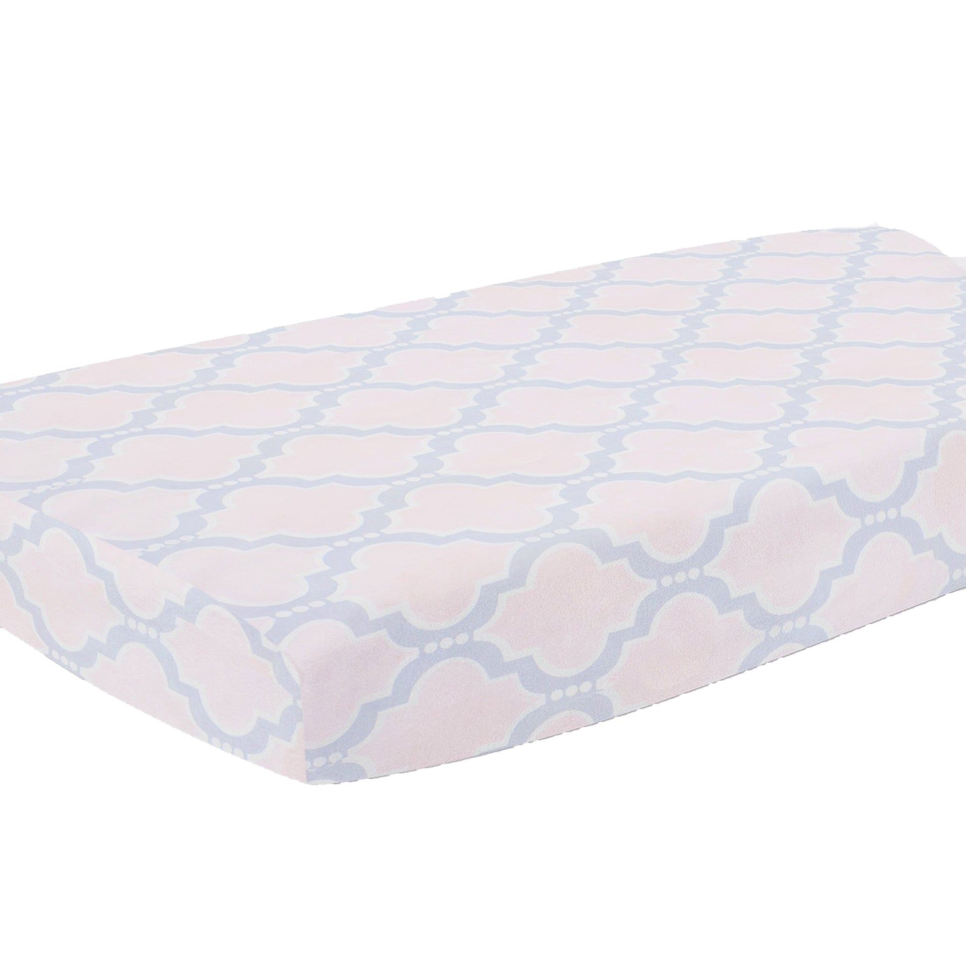 Pink Medallion Changing Pad Cover - New Arrivals Inc