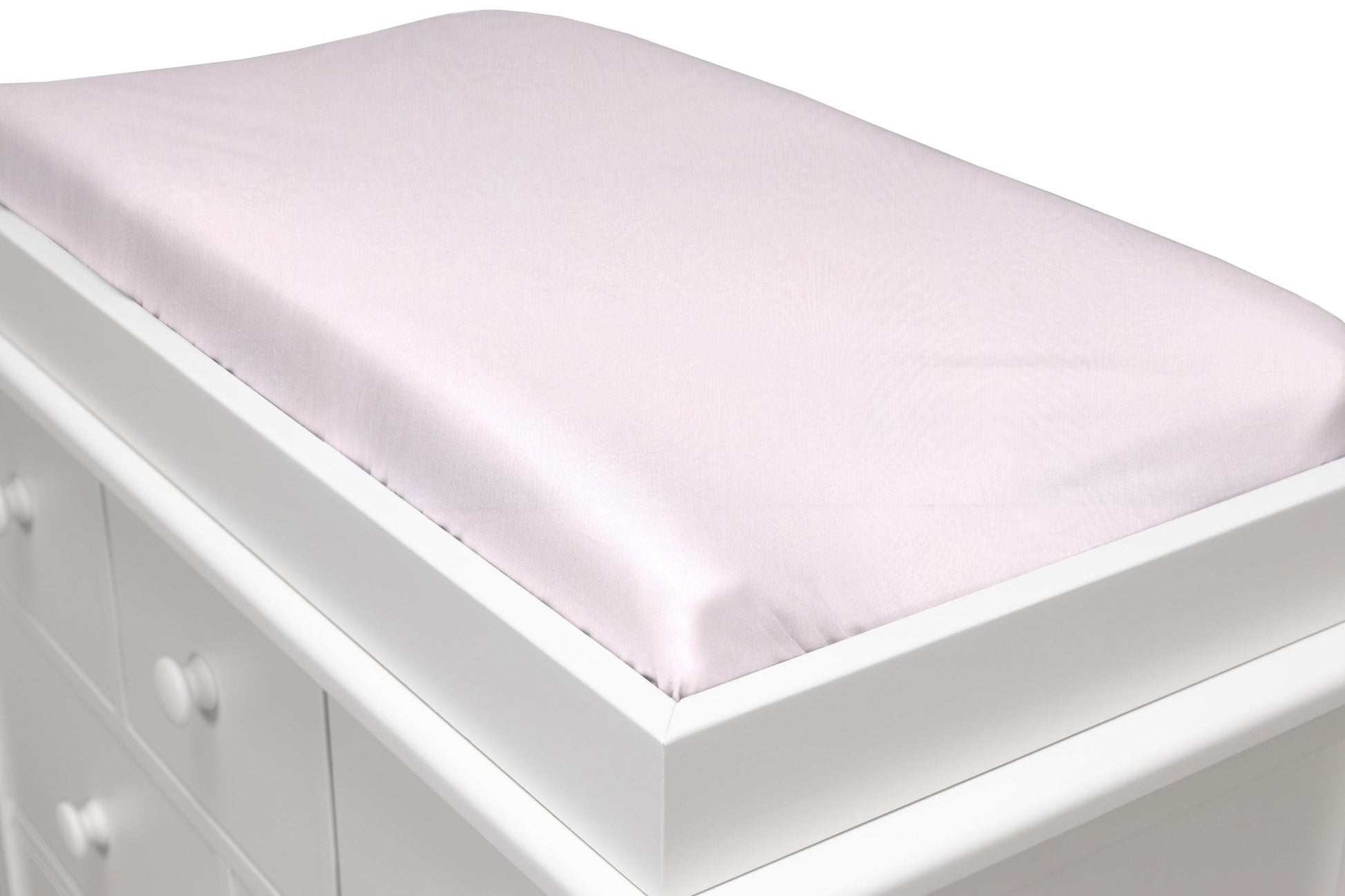 Solid Pink Minky Changing Pad Cover - New Arrivals Inc