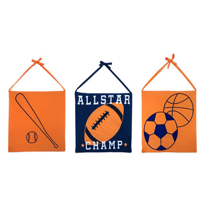 Sports 10 Piece Crib Bedding Set - New Arrivals Inc