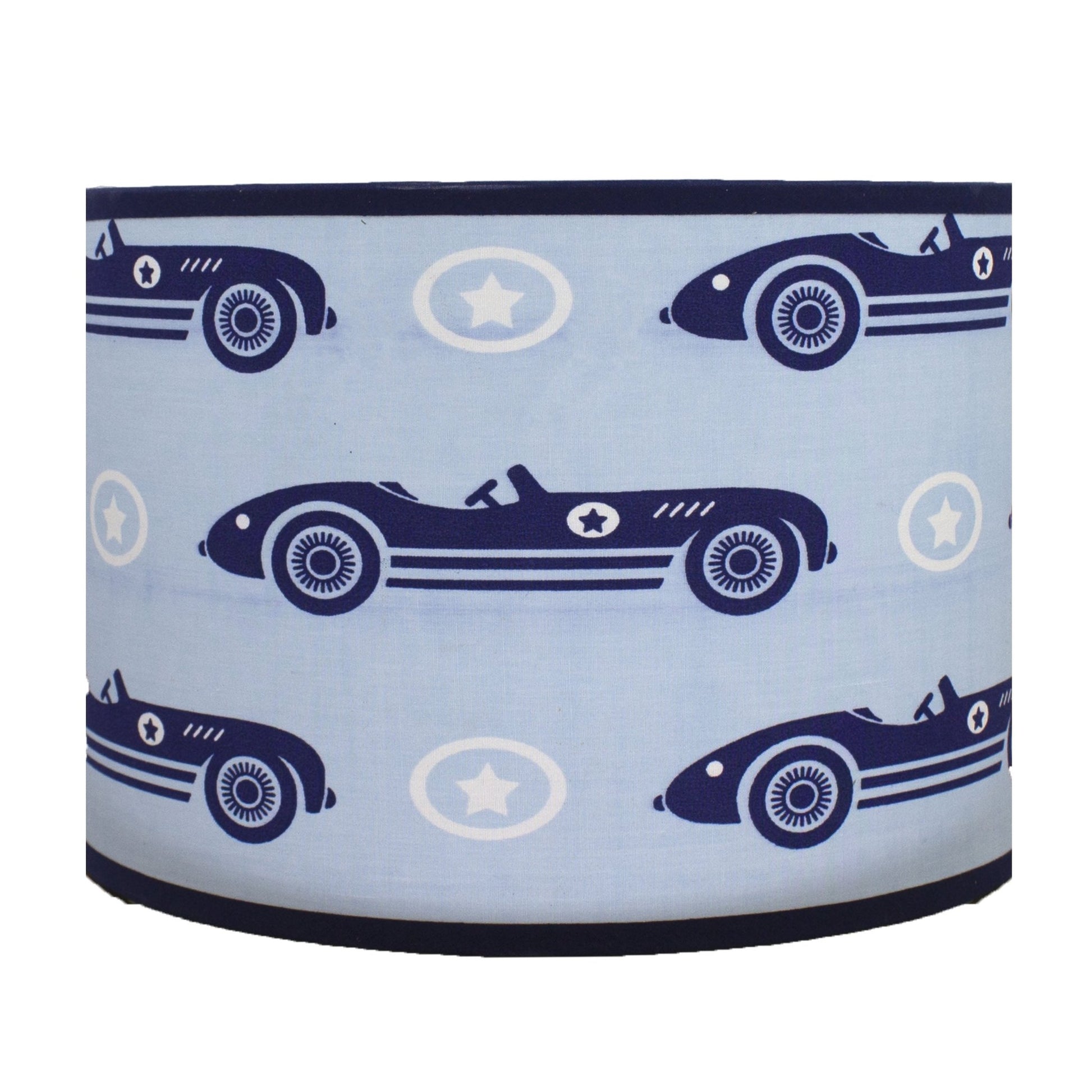 Vintage Race Cars Lamp Shade - New Arrivals Inc