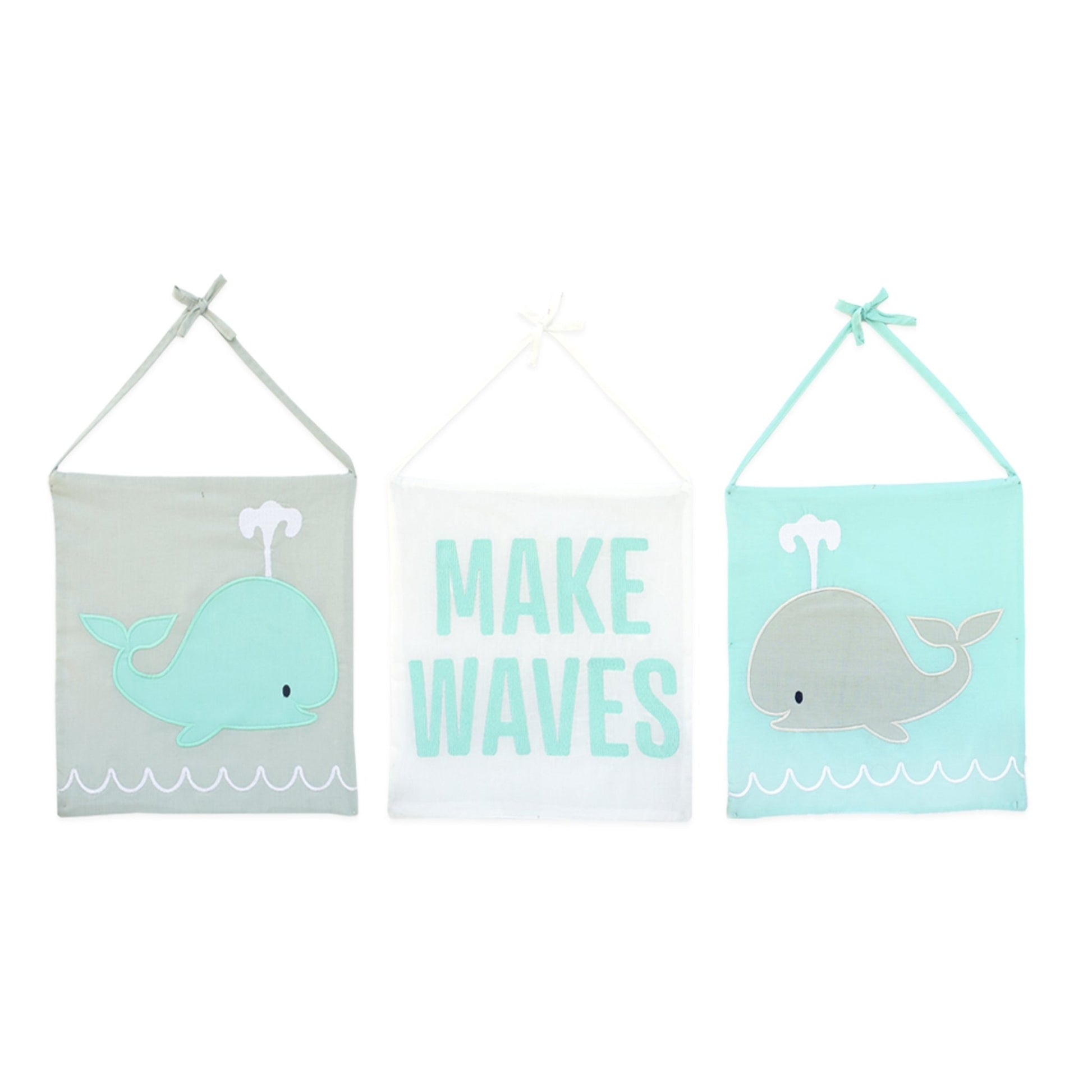 Whale 10 Piece Crib Bedding Set - New Arrivals Inc