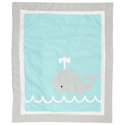 Whale 10 Piece Crib Bedding Set - New Arrivals Inc