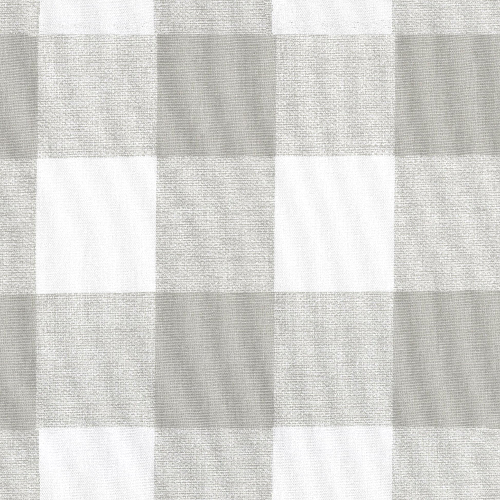 White and Gray Buffalo Plaid Crib Bedding Swatches - New Arrivals Inc