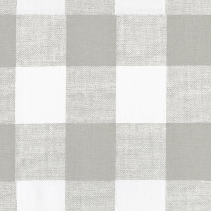 White and Gray Buffalo Plaid Crib Bedding Swatches - New Arrivals Inc