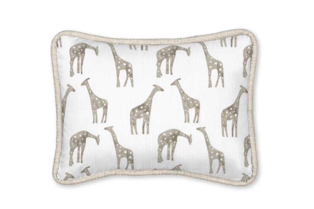 Wild Safari Giraffe Decorative Pillow